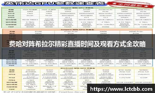 费哈对阵希拉尔精彩直播时间及观看方式全攻略